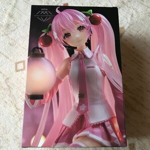 【コレクション整理品】初音ミク 桜ミク AMP＋フィギュア 〜桜提灯ver.〜 LR41電池付きの画像4