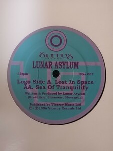 90s ゴアトランス 12 Lunar Asylum Lost in Space / Sea Of Tranquility Sirius Records