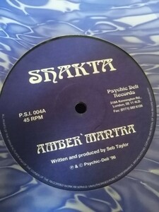 90s ゴアトランス 12 Shakta Amber Mantra / Fox Glove psychic Deli Records