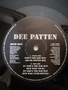 90s breakbeats Dee Patten Who's The Bad Man 