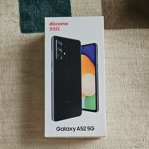 GALAXY A52 5G 空箱 説明書付き