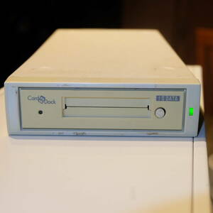 JUNK Junk I-O DATA SCSI connection PC card reader * lighter CardDock-EX/SC X68000 PC-98 card dok