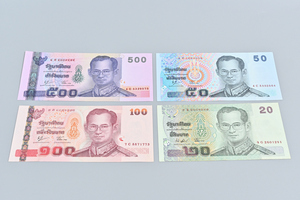 * Thai bar tsu old note 500 bar tsu1 sheets,100 bar tsu1 sheets,50 bar tsu1 sheets,20 bar tsu1 sheets *