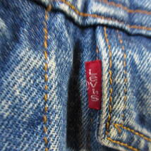 ○良品 90s Levis リーバイス◆70505 Gジャン ジージャン デニムジャケット ヴィンテージ 香港製◆メンズ サイズ42_画像8