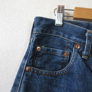 ○良品 Levis リーバイス◆90s 復刻 502-XX ジーンズ デニムパンツ 赤耳 BIG E ジッパーフライ 日本製◆メンズ インディゴ W30の画像6