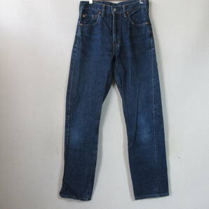 ○良品 Levis リーバイス◆90s 復刻 502-XX ジーンズ デニムパンツ 赤耳 BIG E ジッパーフライ 日本製◆メンズ インディゴ W30の画像2