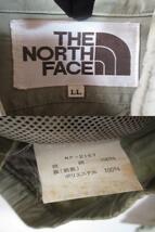 ○希少 80s THE NORTH FACE ノースフェイス◆マウンテンパーカー ジャケット 茶タグ ヴィンテージ◆メンズ 薄カーキ系 LLサイズ_画像9