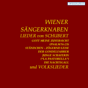 ウィーン少年合唱団◆往年の名唱◆グロスマン指揮シューベルト合唱曲・ドイツ民謡(1950年初出)の画像1