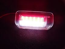 トヨタ LED２色 白点灯/赤点滅 ヴェルファイア20系　ドアランプ　カーテシランプ 　　_画像1