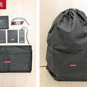 TUMI トゥミ ALPHA 3 T-PASS ビジネスクラス ブリーフパック バックパック リュックサック BLACK ブラック 黒 LEATHER レザーの画像10