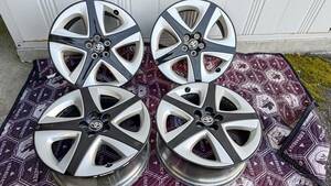 トヨタ　プリウス50純正　後期型 ツーリング　17x7J　アルミホイール　４本セット　中古　