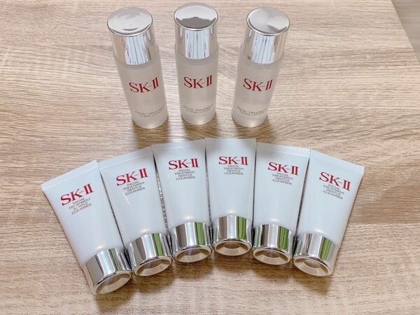 SK-II フェイシャル トリートメント・クリア ローション 30mL×3・ジェントルクレンザー 20g×6