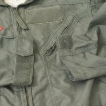 U.S.ARMY 米軍 COVERALLS FLYERS フライト つなぎ オールインワン カバーオール サロペット オーバーオール 36L ビンテージ｜24d0455_画像4