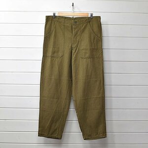  Czech army Vintage work pants herringbone military fa tea gl24c2856