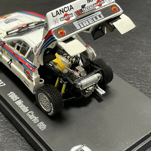 1/43 ミニカー LANCIA ランチア 037 モンテカルロラリー Martini マルティニ 1985 #4 京商 KYOSHO 