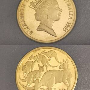 2点まとめ★オーストラリア プルーフ貨幣セット 1985 / 1986 ROYAL AUSTRALIAN MINT PROOF ミント コインセットの画像3