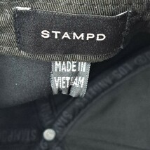 STAMPD NEW ENGELESスタンプド　レイヤード　ロゴメッシュキャップ　ベースボールキャップ　コットンキャップ　ブラック　黒_画像5