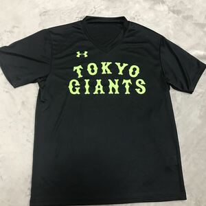 UNDER ARMOUR アンダーアーマー ジャイアンツ 丸 佳浩 Ｔシャツ ブラック Ｌサイズ