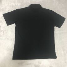ゴルフ ゴルフウェア Golden Bear ゴールデンベア 半袖ポロシャツ メンズ Mサイズ 黒 新品未使用タグ付き_画像6