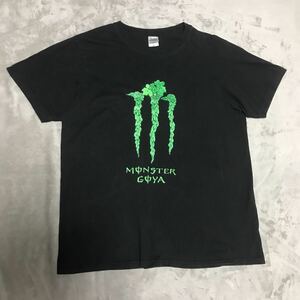 MONSTER ENERGY GOYA Printstar 半袖Ｔシャツ メンズ XLサイズ モンスターエナジー ゴーヤ プリントスター 古着