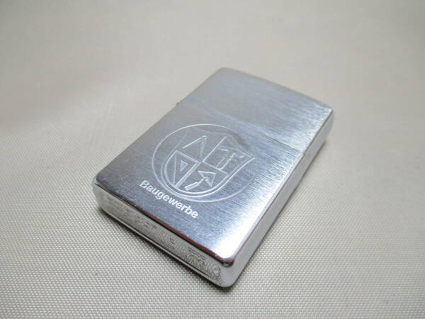 F030*ZIPPO 75*　Baugewerbe　ジッポライター　/中古　【送料込】