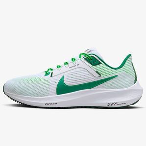 NIKE ナイキ AIR ZOOM ペガサス 40 プレミアム FJ0329-100 白緑 28cm.の画像2