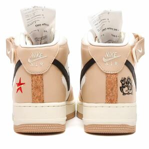 NIKE ナイキ AIR FORCE 1 MID ‘07 LX 居酒屋 DX2938-200 ベージュ 28cmの画像4