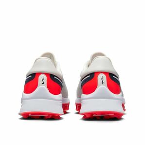 NIKE ナイキ AIR ZOOM INFINITY TOUR NEXT % ゴルフシューズ DM8446-041 白オレンジ 26.5cmの画像4