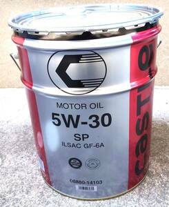 * new goods unopened * indoor keeping * Toyota castle SP 5W-30 20L mineral oil ②