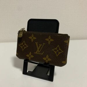 LOUIS VUITTON ルイヴィトン モノグラム ポシェットクレ コインケース カードケース キーケース シリアルあり正規品