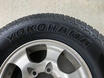 新潟発　21年製　ヨコハマ　YOKOHAMA GEOLANDAAR 225/80R15 15×6J 6穴　　　pcd139.7 180サイズ×4本　着払い_画像3