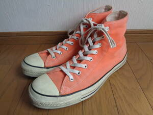  Vintage USA made Converse all Star rare color fe-do orange pink red * one Star three tsu star ct70 zipper 