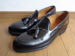  finest quality beautiful goods Berwick bar wik tassel Loafer black leather black regular price 36300 jpy Goodyear well tedo Spain made * cordovan 