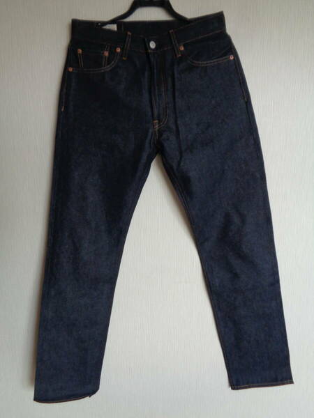 廃盤 ＵＳＡ製 新品 デッド LEVI'S リーバイス 551Ｚ ビッグE 赤耳 リジット ＢＩＧＥ 復刻 米国製 ☆501ＸＸホワイトオーク バレンシア