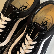 格安 VANS バンズ OLD SKOOLオールドスクールBLK/WHITEブラック 27.5cm 新品未使用_画像3