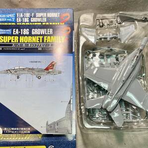 F-toys ハイスペックシリーズ7 スーパーホーネットファミリー2◆1/144 I EA-18G グラウラー 第132戦術電子戦飛行隊 スコーピオンズ CAG機の画像1