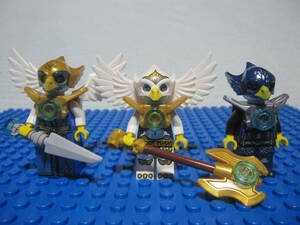 LEGO レゴ チーマ イーグル族 3体セット エリス エグロー エワルド Legends of Chima ミニフィグ ミニフィギュア 同梱可