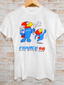 ★SALE★【1998年 FIFA フランスワールドカップ】 デッドストック Tシャツsize150