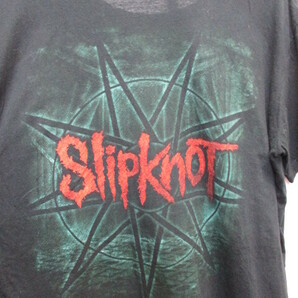 SLIP KNOT スリップノット Tシャツ メンズXL 黒 バンドTシャツ ロックTシャツ ミュージシャンTシャツ 半袖ティーシャツ 04233の画像7