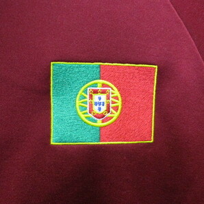 アディダス 70sヴィンテージ復刻 サッカーポルトガル代表 ジャージトップ メンズO XL LL トラックジャケット ユニフォーム 03294の画像3