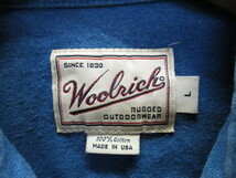USA製　WOOLRICH　ウールリッチ　90sヴィンテージ　長袖シャツ　メンズL　ネルシャツ　ワークシャツ　アメリカ製シャツ 長袖シャツ　04114_画像3