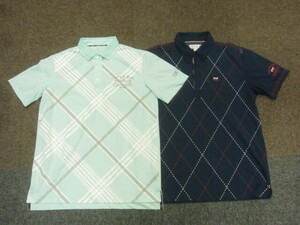  Cutter&Buck рубашка-поло 2 шт. комплект мужской L скорость . спорт рубашка одежда для гольфа Golf рубашка рубашка с коротким рукавом короткий рукав одежда 04200