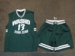Скамейка теплая баскетбольная униформа верхняя и нижняя установка Мужчины xxl Зеленый белый баскетбольный майк нижний майку.