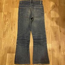 【鬼ヒゲ・ハチノス】80s Levi's リーバイス 646 デニムパンツ ヴィンテージ 517 684濃紺 フレアデニム 501xx 大戦モデル 60s 70s _画像2