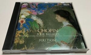 CD 廃盤 VDC フー・ツォン FOU TS'ONG 傅聰 Fu Cong ショパン バラード全曲 Chopin 4 Ballades & 6 Short Pieces JVC ビクター