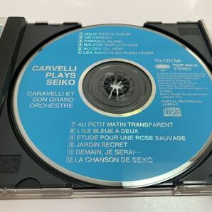 SONY CD / CARAVELLI PLAYS聖子 / カラベリ グランド オーケストラ による 松田聖子 作品集 風立ちぬ 青い珊瑚礁 赤いスイートピーの画像4