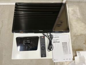 現状品 FUNAI FL-24H1010 24V型 地上・BS・110度CS デジタル ハイビジョン 液晶テレビ 2019年製 引取歓迎 茨城県 0410あら3 D2 140