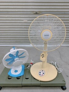 中古 扇風機 2台まとめて ユーパ ユアサプライム せんぷうき 夏物 家電 引取歓迎 茨城県県常陸大宮市 0417か5 I11 200