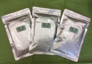 【もて茶って】抹茶１００g ｘ ３袋　京都産　無糖　Matcha Kyoto