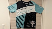 メルセデス・AMG 2022年 ペトロナスグリーン　Tシャツ サイズL　新品未使用　即購入可能　日本未発売デザイン_画像2